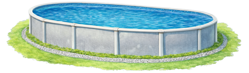 BUTTRESS-FREE OVAL (With NO Buttresses)