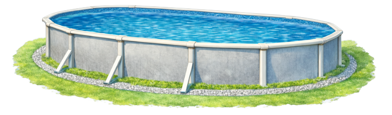 Conventional Oval with Butresses