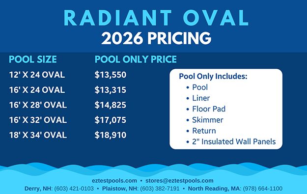 Radiant Oval Pool Pricing 2026