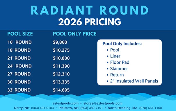 Radiant Round Pool Pricing 2026