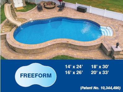 Radiant Pools from E-Z Test Pool Supplies offer flexible installation options for a wide range of backyards.