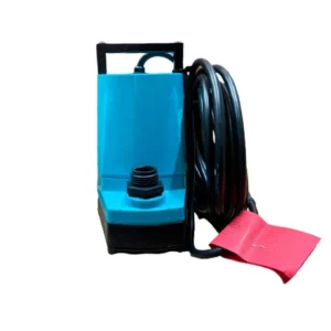 Compact Little Giant submersible utility pump designed for continuous-duty water removal and transfer.
