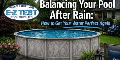 Balancing Your Pool After Rain | E-Z Test Pool Supplies